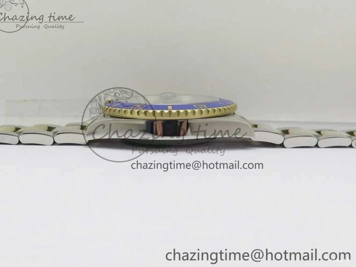 YG SS Maker LB Dial 126613 41mm Blue SS Bracelet Edition YG Best BP on Submariner 0108